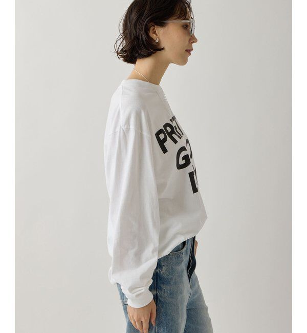  「レタリングロンTEE」|Tシャツ・カットソー|