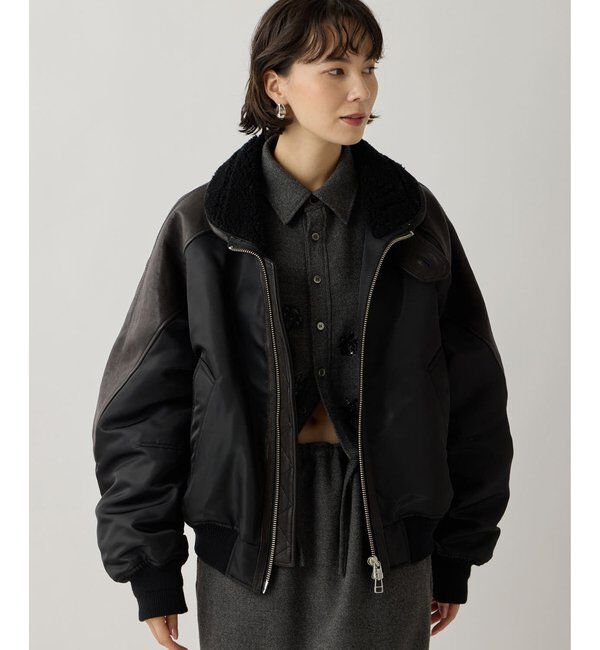  「【COOR】SHEARLING MA-1」|ブルゾン・スタジャン|