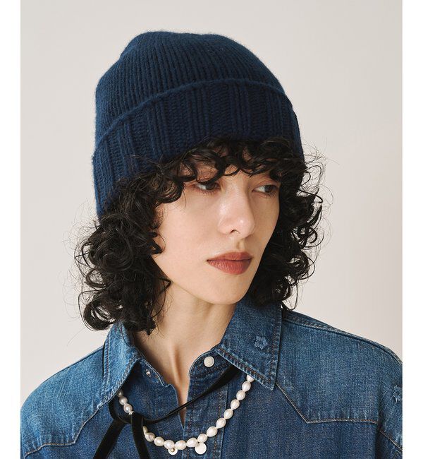 Hoaw.「【Hoaw.】カシミヤニットキャップ」|ニット帽|