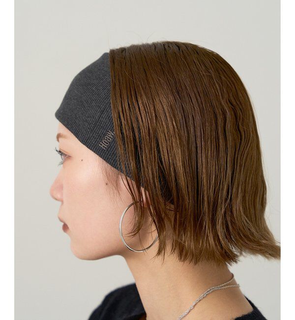 Hoaw.「【Hoaw.】リブヘアバンド」|ヘアバンド|