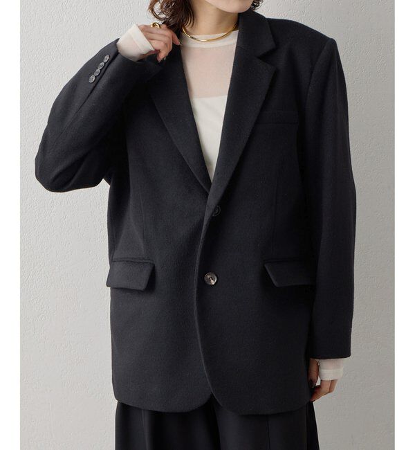  「【Drawing Numbers】カシミヤワイドブレザー」|その他|
