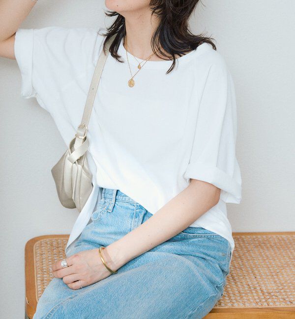  「ヴィンテージ天竺ゴブソデTee」|Tシャツ・カットソー|ホワイト