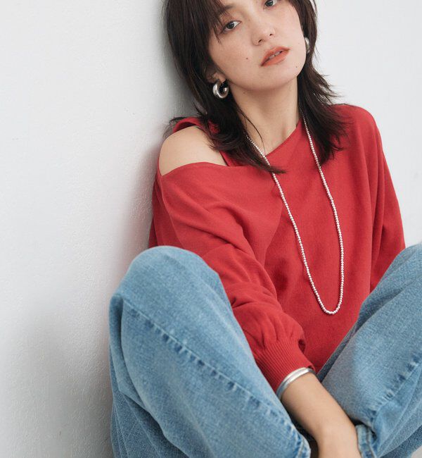  「【A・MONN】【セット着用可】tank KNIT」|ニット・セーター|