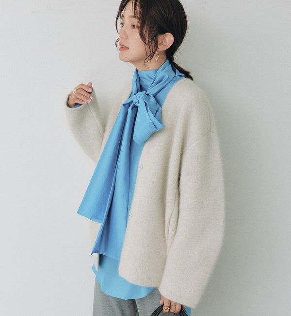  「ヘアリーウールノーカラージャケット」|その他|