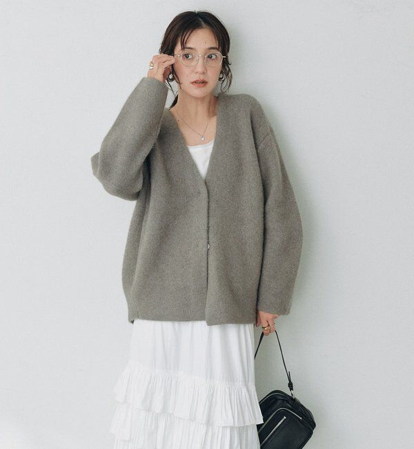  「ヘアリーウールノーカラージャケット」|その他|