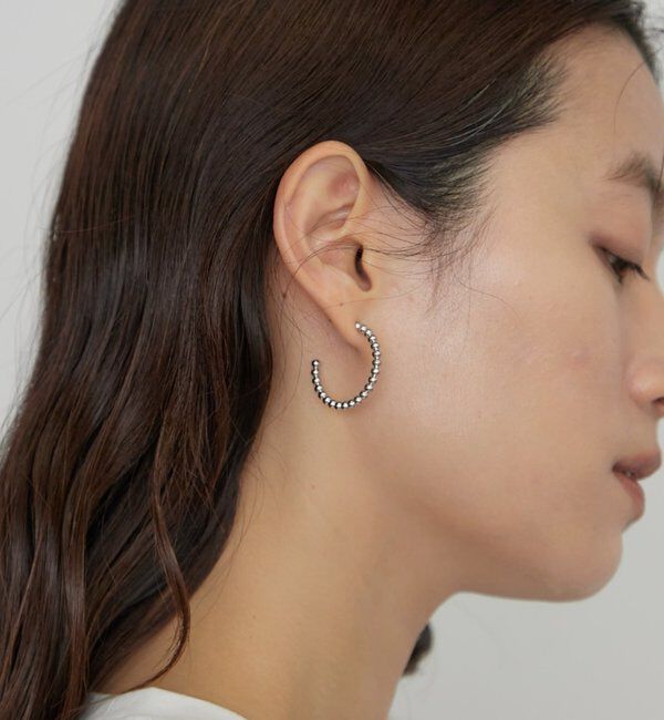  「ボールフープピアス」|ピアス|