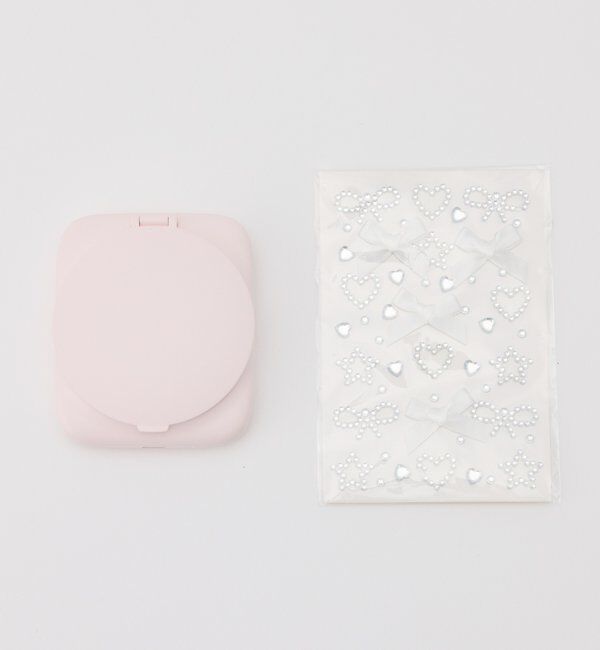  「【3COINSコラボ】コンパクトミラー付きモバイルバッテリー」|その他|