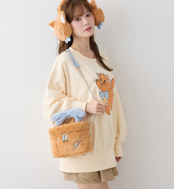  「【おしゃれキャット】フェイクファーバニティーバッグ」|その他|