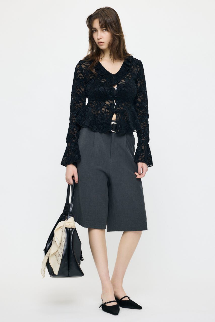 MOUSSY「TUCK WIDE HALF パンツ」|その他|