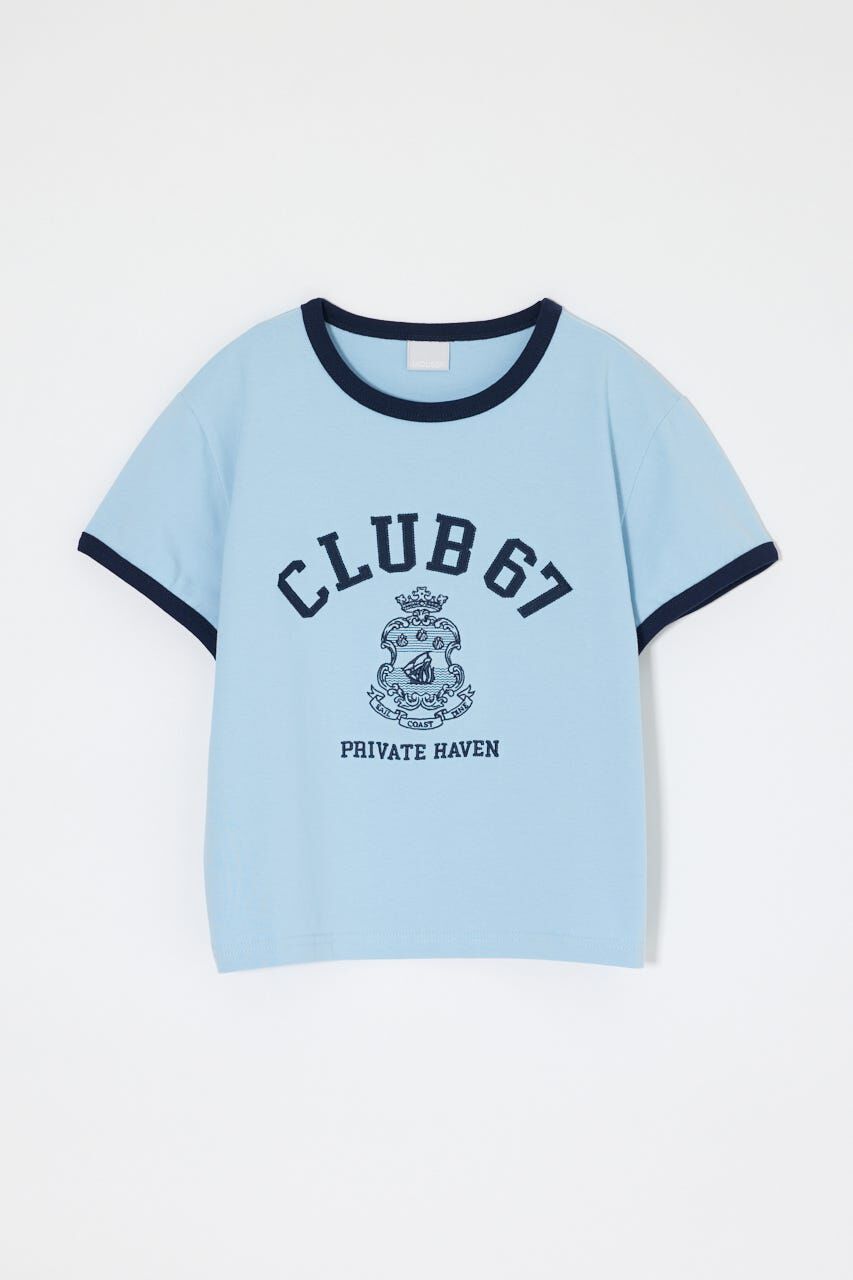 MOUSSY「CLUB 67 RINGER TEE」|Tシャツ・カットソー|