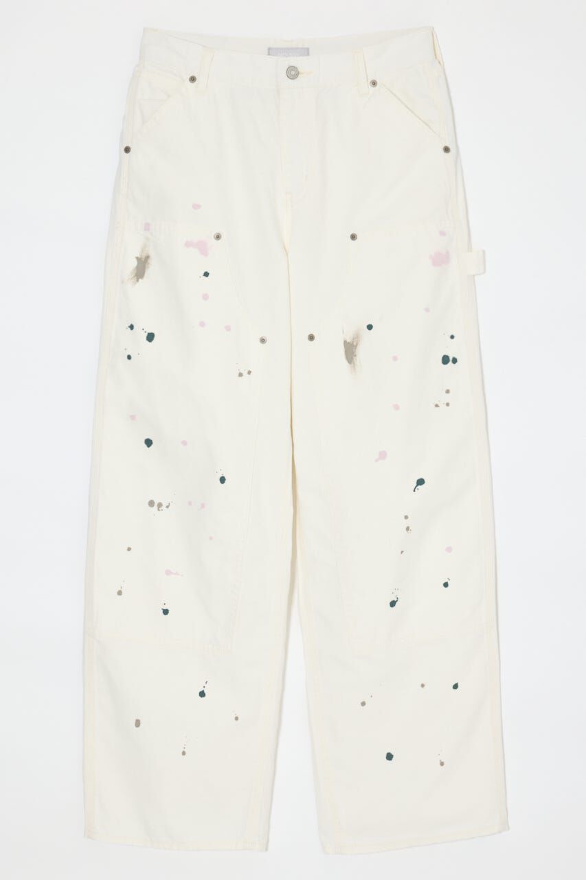 MOUSSY「MID RISE PAINTER ストレート」|デニム|