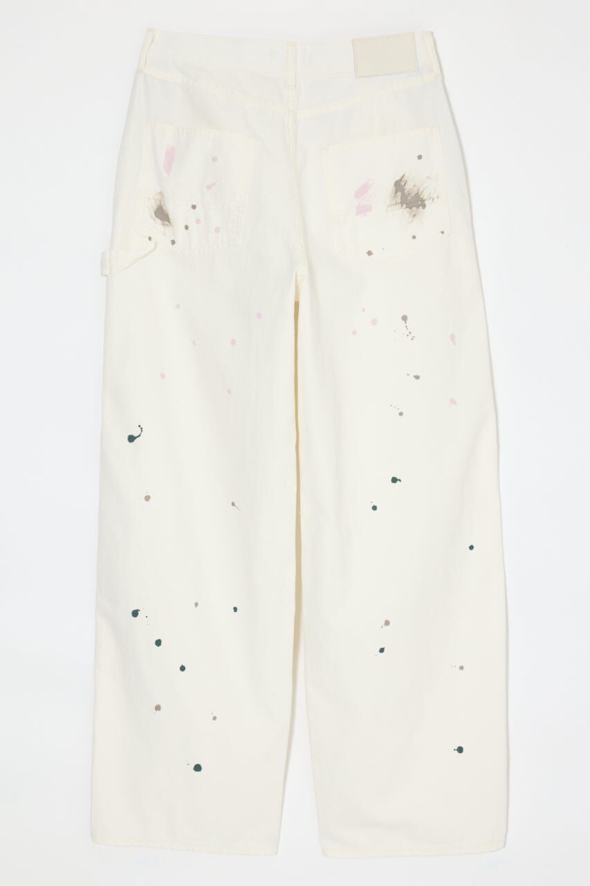 MOUSSY「MID RISE PAINTER ストレート」|デニム|