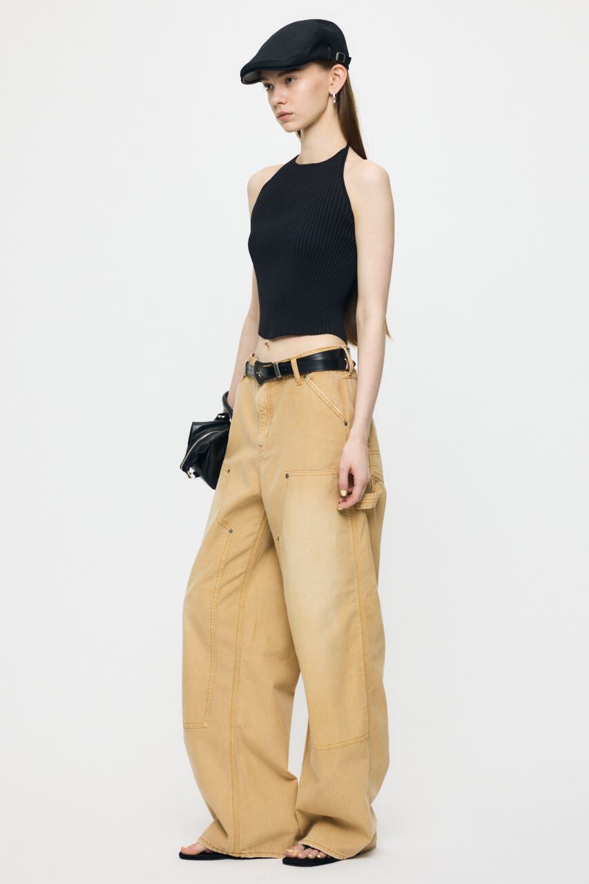 MOUSSY「MID RISE PAINTER ストレート」|デニム|