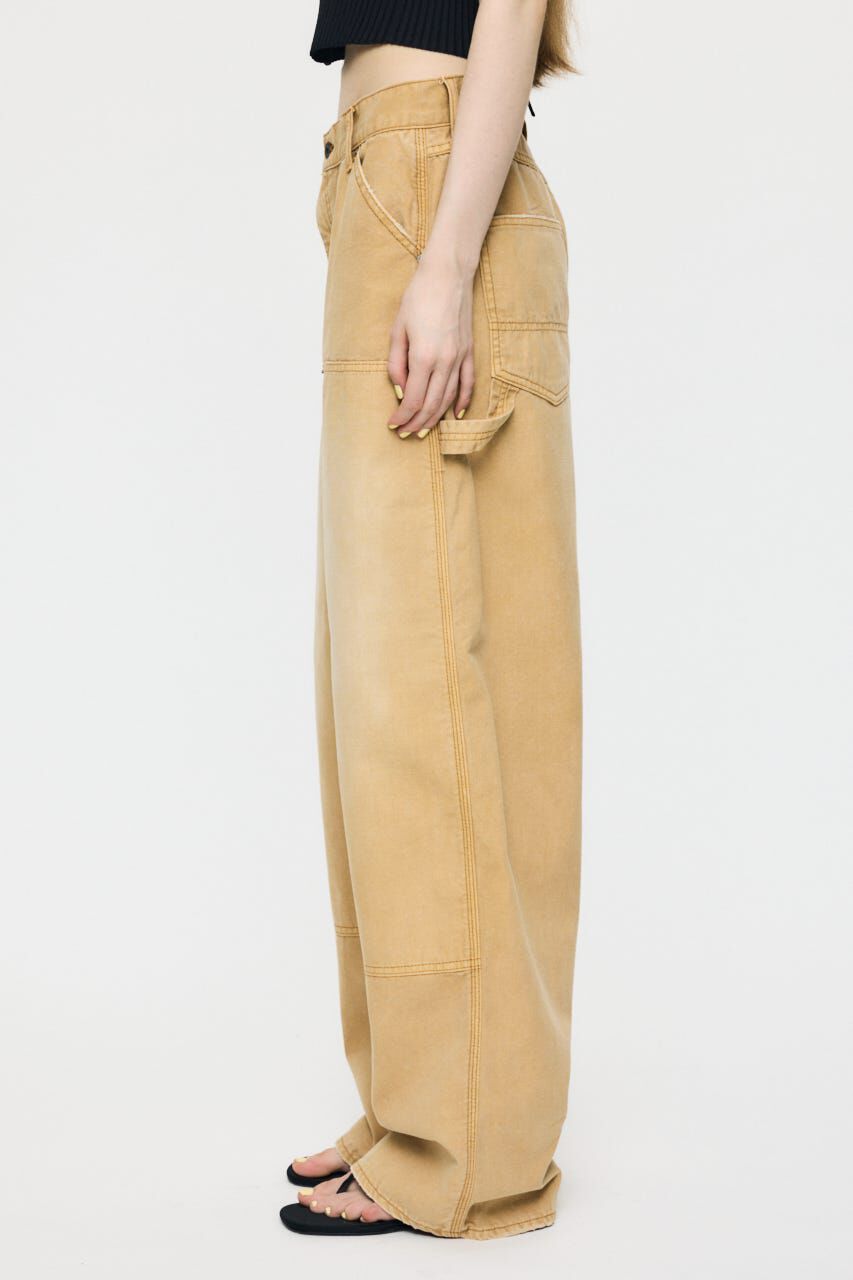MOUSSY「MID RISE PAINTER ストレート」|デニム|