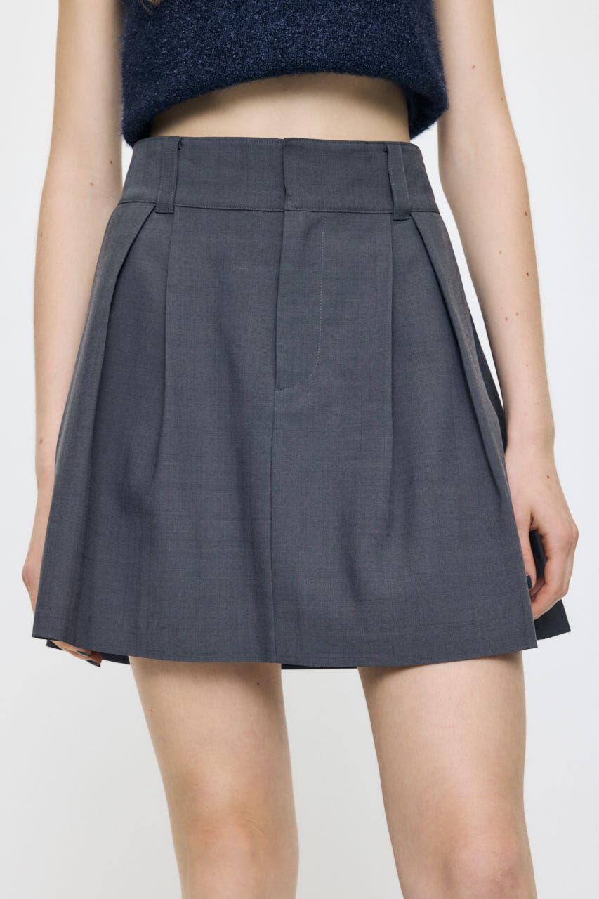 MOUSSY「FLARE TUCKED MINI スカート」|スカート|