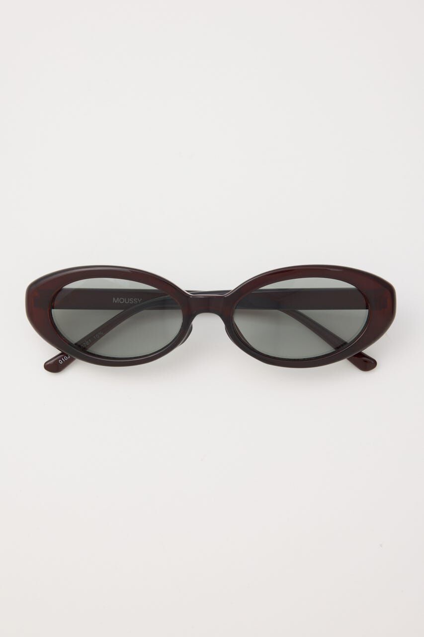 MOUSSY「WIDE ROUND アイウェア」|メガネ|D/RED3