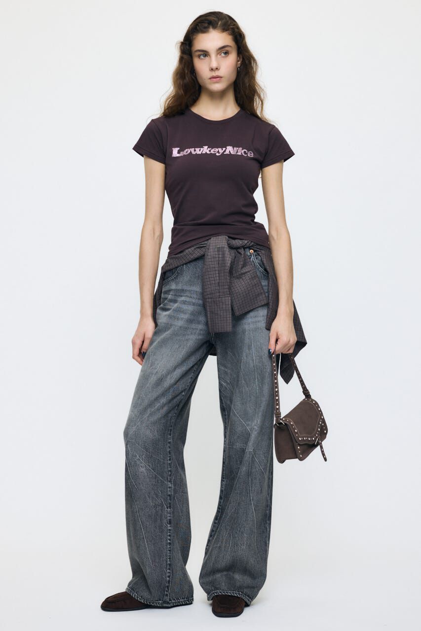 MOUSSY「LOWKEY NICE BLING TEE」|Tシャツ・カットソー|
