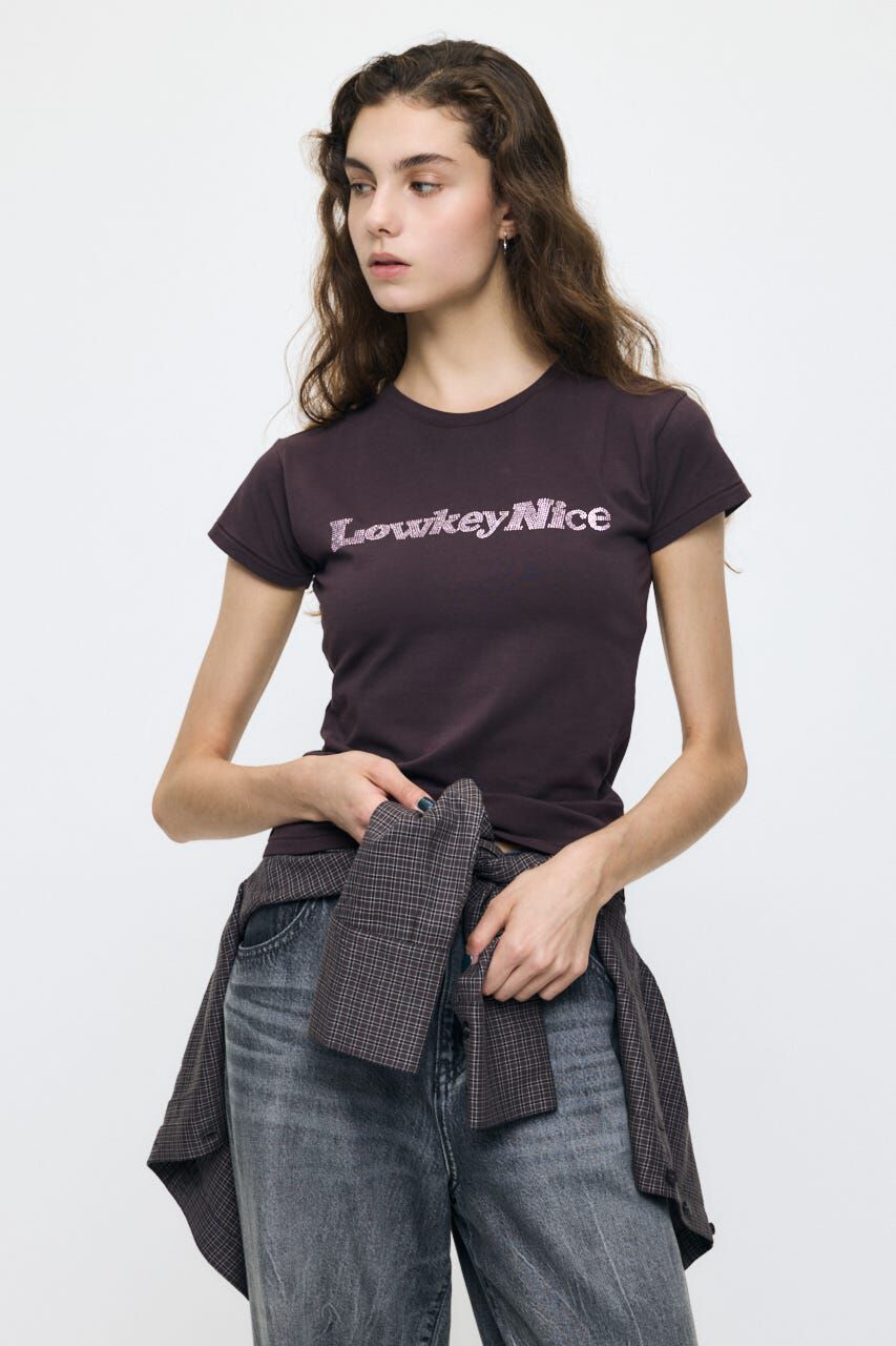 MOUSSY「LOWKEY NICE BLING TEE」|Tシャツ・カットソー|