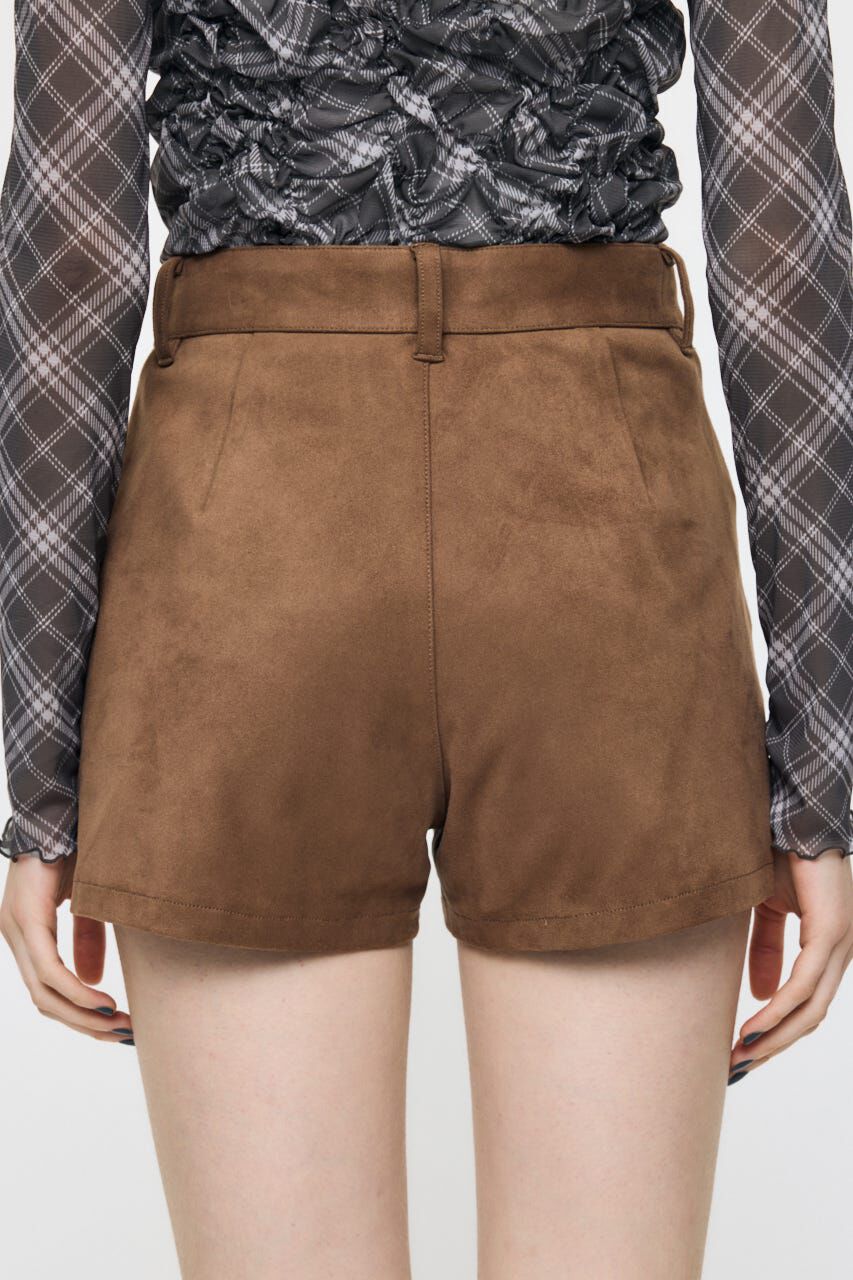 MOUSSY「F/SUEDE MIDRISE ショーツ」|その他|