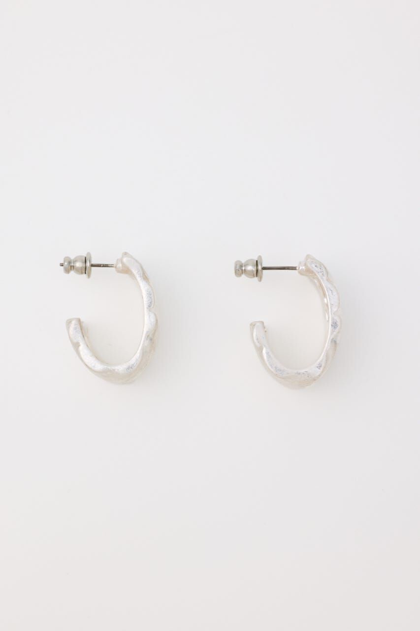 MOUSSY「WAVY RING イヤリング」|ピアス|