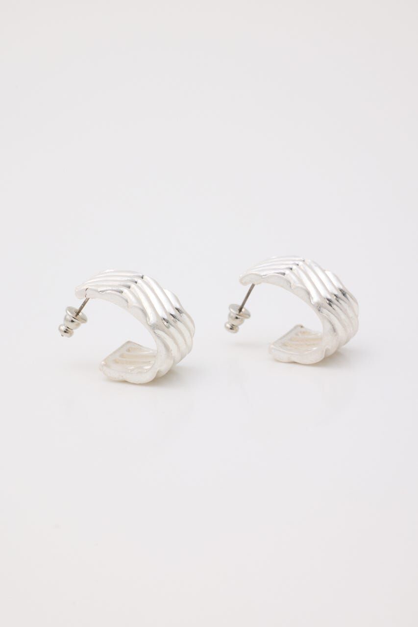 MOUSSY「WAVY RING イヤリング」|ピアス|