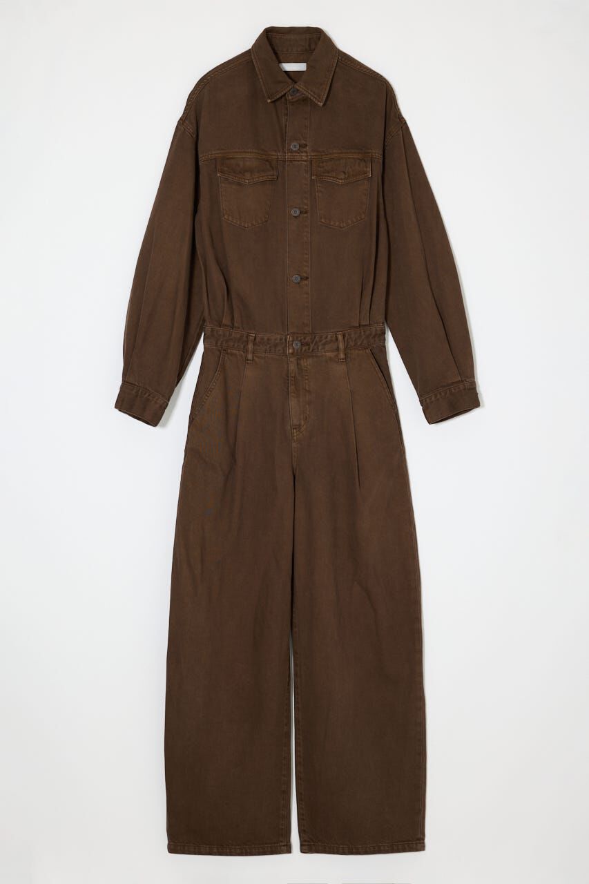 MOUSSY「TUCKED DENIM ジャンプスーツ」|その他|