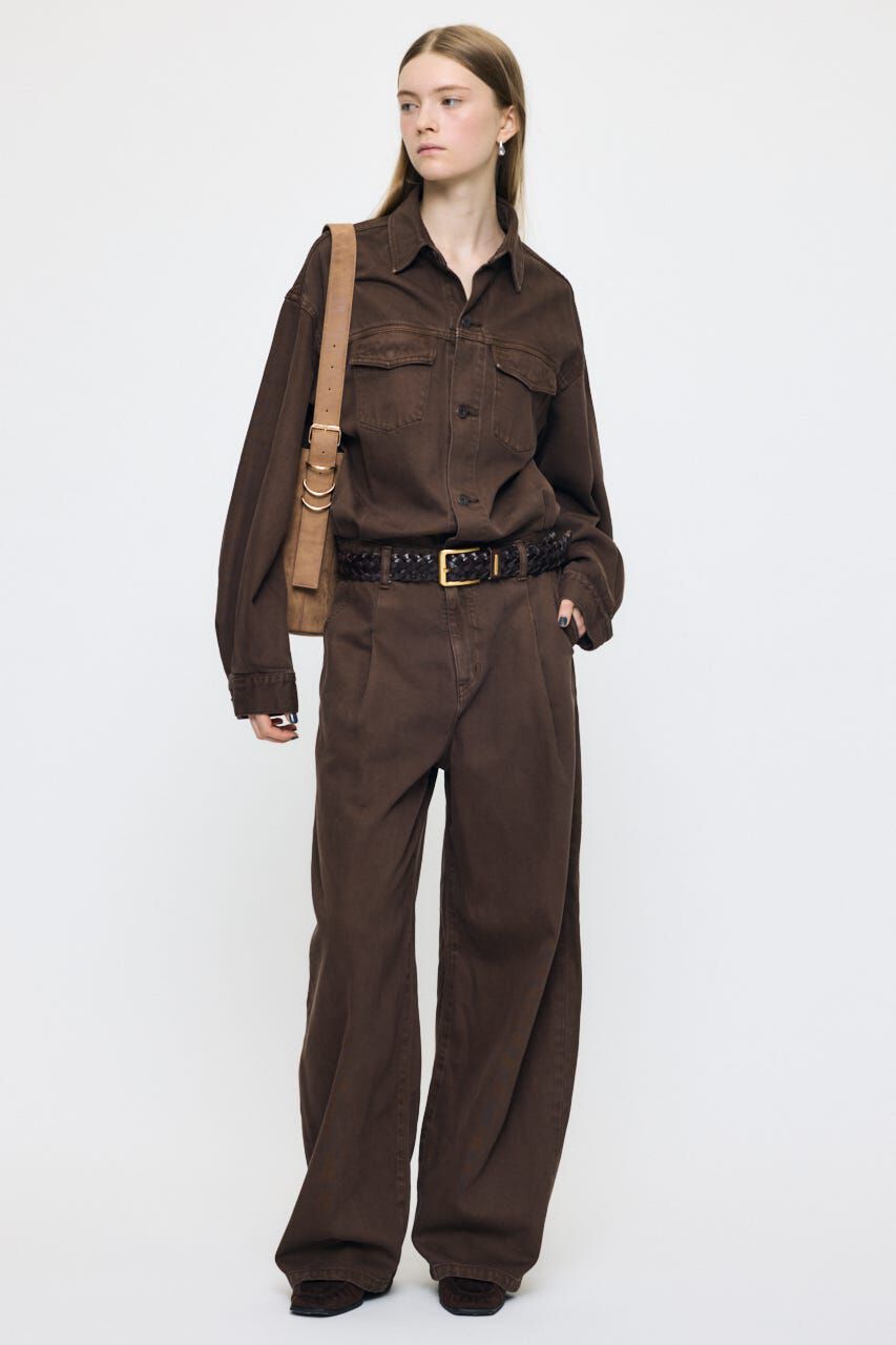 MOUSSY「TUCKED DENIM ジャンプスーツ」|その他|