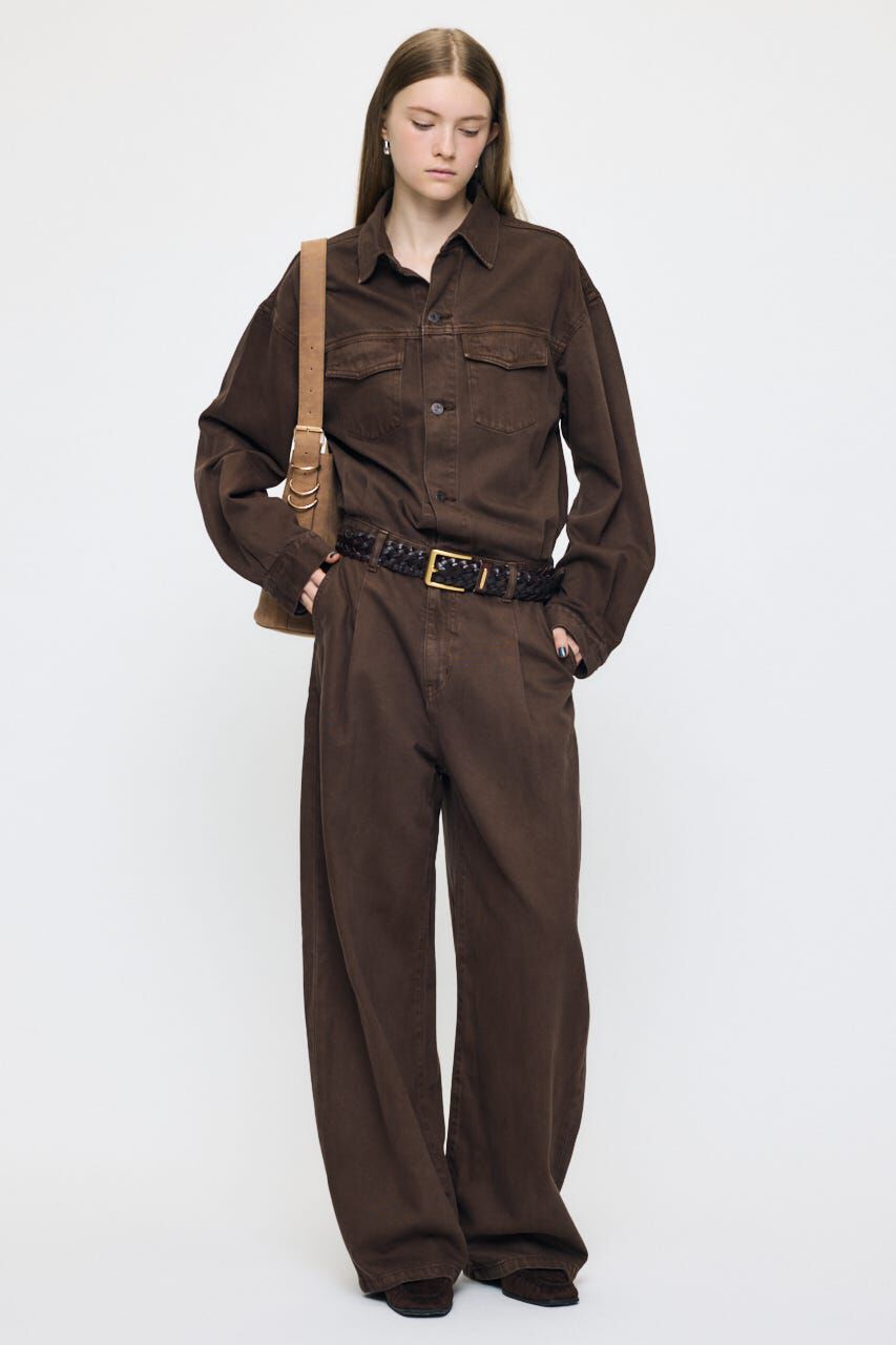 MOUSSY「TUCKED DENIM ジャンプスーツ」|その他|