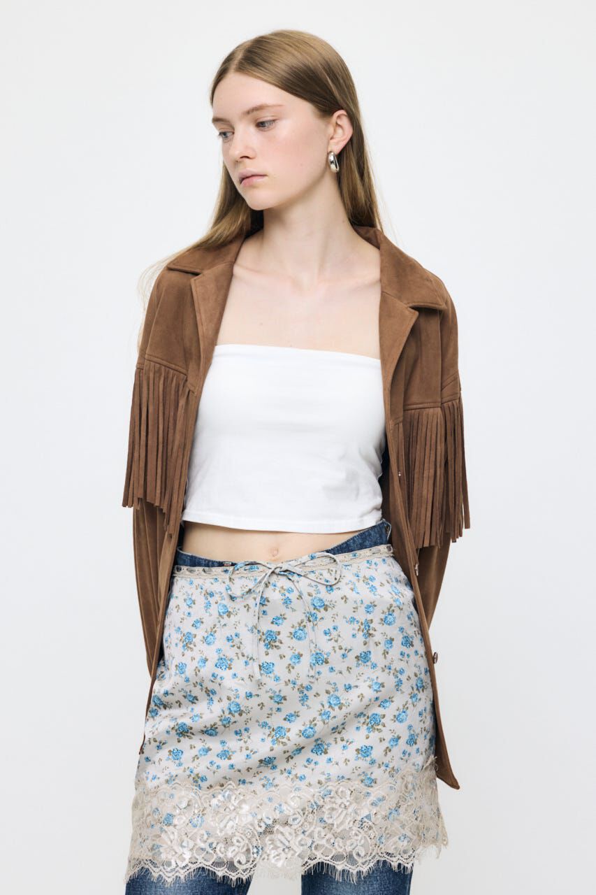 MOUSSY「CHUNK HALF MOON イヤリング」|ピアス|