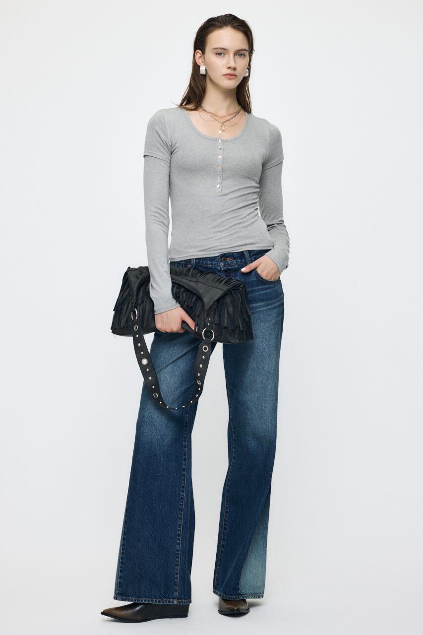 MOUSSY「ES HALF SLEEVE トップス」|Tシャツ・カットソー|