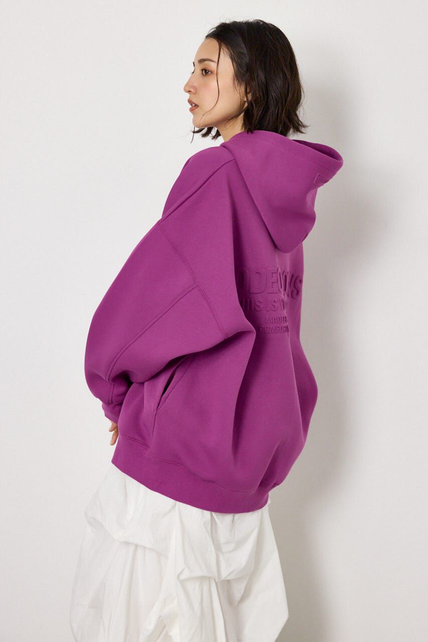 RODEO CROWNS「エンボス W-ZIP ビッグ パーカー」|パーカー|