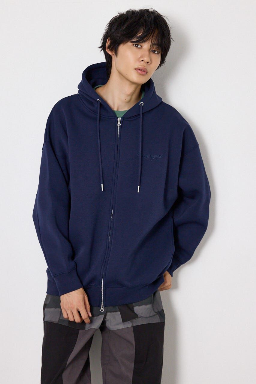 RODEO CROWNS「エンボス W-ZIP ビッグ パーカー」|パーカー|