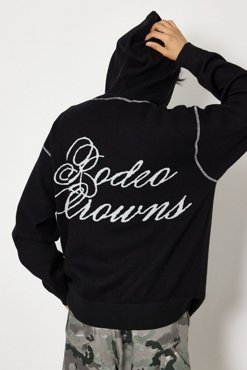 RODEO CROWNS「スウェットライクハーフzipフーディー」|パーカー|