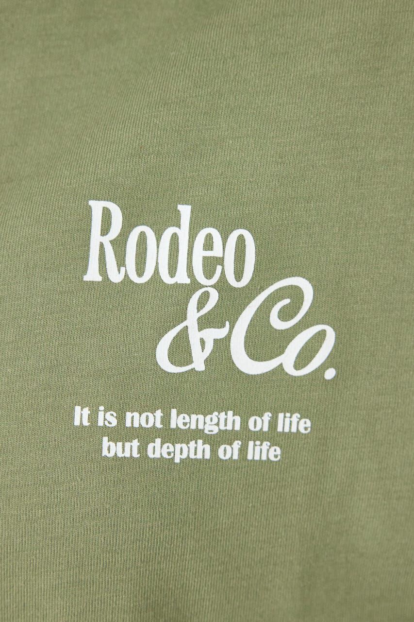 RODEO CROWNS「ホットフィットスタッズロゴロングTシャツ」|Tシャツ・カットソー|