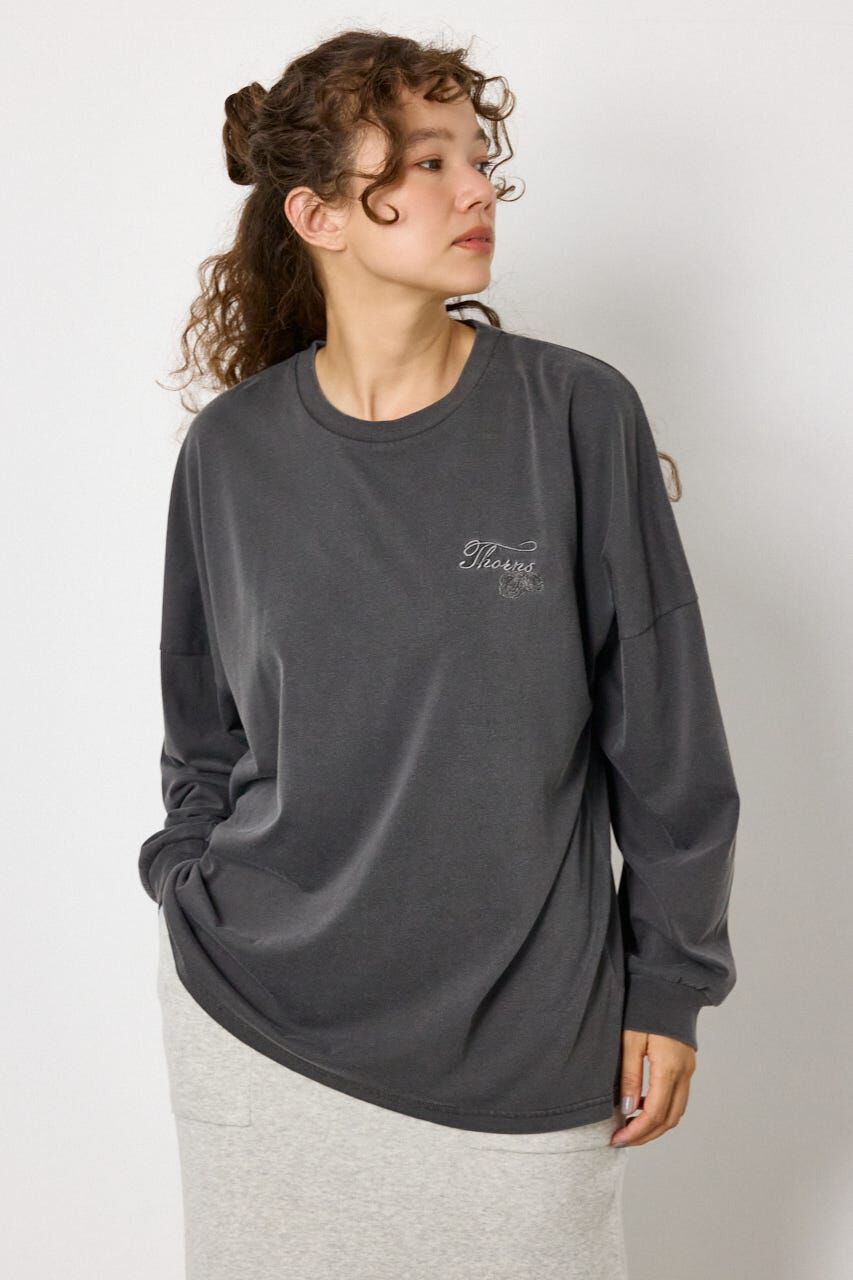 RODEO CROWNS「TCRロングスリーブTシャツ」|Tシャツ・カットソー|BLK