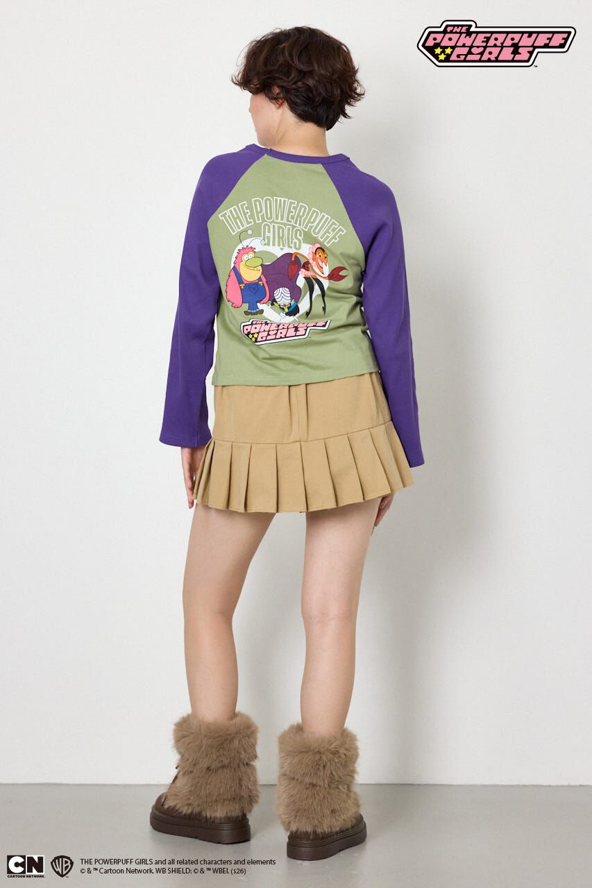 RODEO CROWNS「(パワーパフ ガールズ)ラグランロングスリーブTシャツ」|Tシャツ・カットソー|
