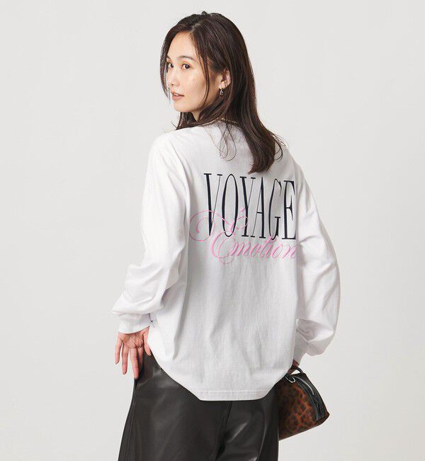 UNITED ARROWS「【別注】＜NOMADIS＞AMOUR/L ロングスリーブ Tシャツ」|Tシャツ・カットソー|WHITE
