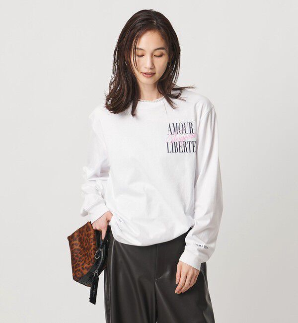 UNITED ARROWS「【別注】＜NOMADIS＞AMOUR/L ロングスリーブ Tシャツ」|Tシャツ・カットソー|