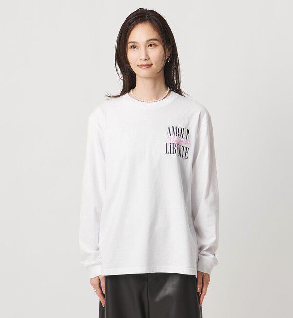 UNITED ARROWS「【別注】＜NOMADIS＞AMOUR/L ロングスリーブ Tシャツ」|Tシャツ・カットソー|