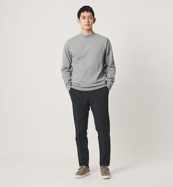 UNITED ARROWS「モックネック ニット UA COZY ウォッシャブル」|ニット・セーター|