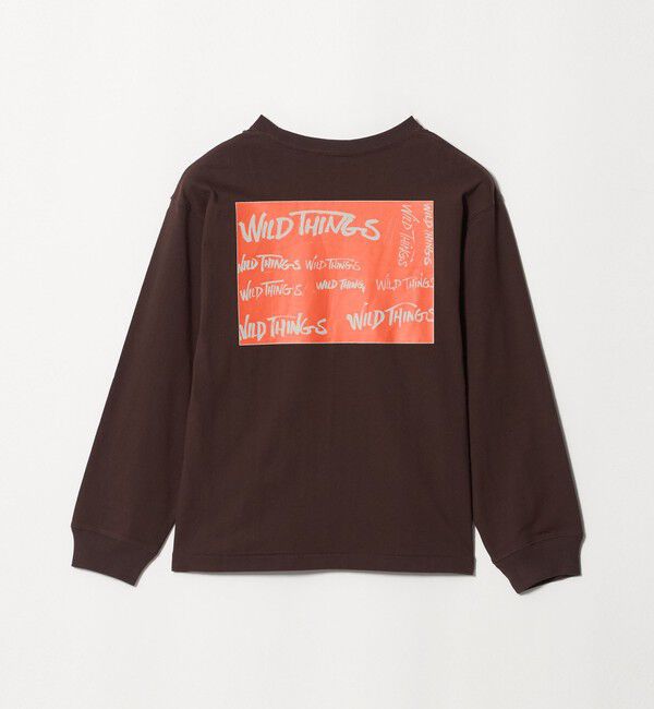 UNITED ARROWS green label relaxing「【別注】＜WILD THINGS＞プリント ロングスリーブ Tシャツ / キッズ 140cm-160cm」|Tシャツ・カットソー|