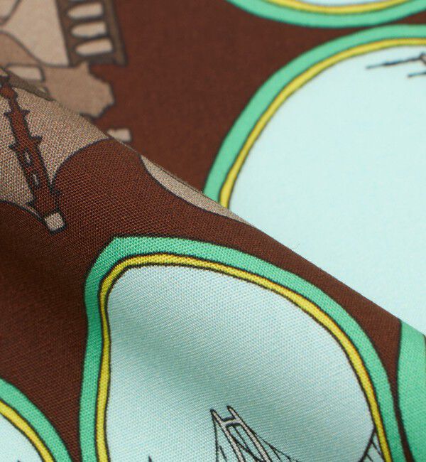 UNITED ARROWS green label relaxing「＜Dieffe Kinloch＞コットン プリント ハンカチ」|ハンカチ|