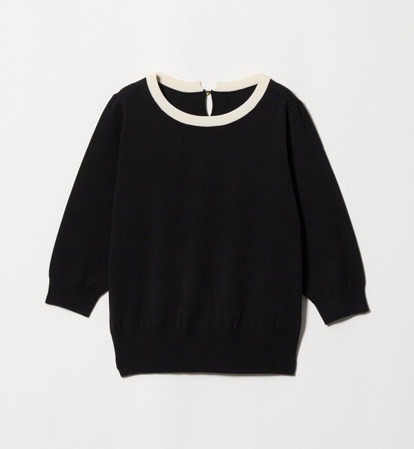 UNITED ARROWS green label relaxing「フォルム スリーブ プルオーバー ニット」|ニット・セーター|