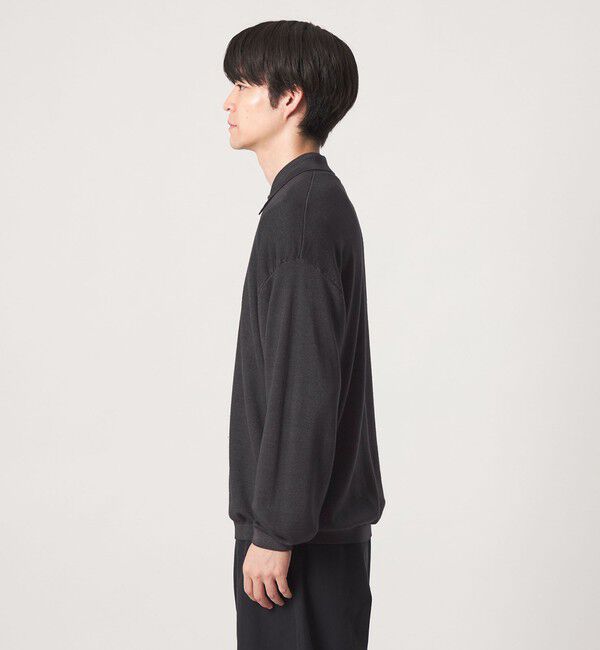 UNITED ARROWS green label relaxing「スノーダイ ウール ニット 長袖 ポロシャツ」|ニット・セーター|