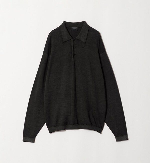 UNITED ARROWS green label relaxing「スノーダイ ウール ニット 長袖 ポロシャツ」|ニット・セーター|