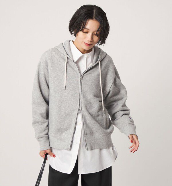 UNITED ARROWS green label relaxing「【別注】＜Champion＞ CVC ジップ パーカー」|パーカー|
