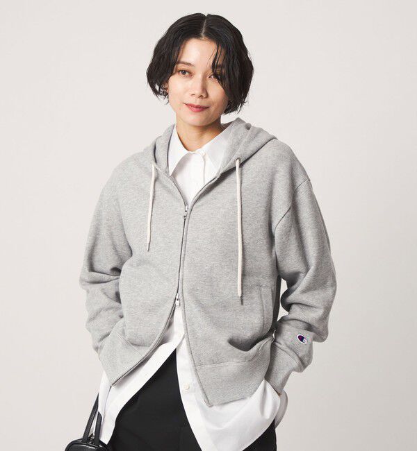 UNITED ARROWS green label relaxing「【別注】＜Champion＞ CVC ジップ パーカー」|パーカー|