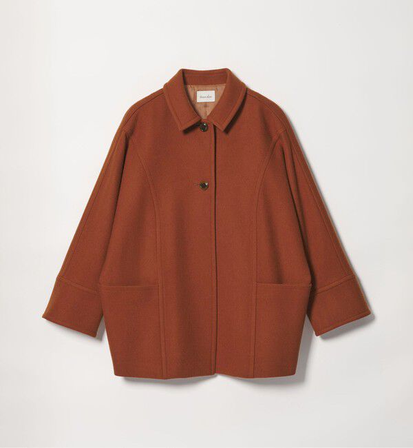 STEVEN ALAN「＜Steven Alan＞ウール ショート コート」|ステンカラーコート|