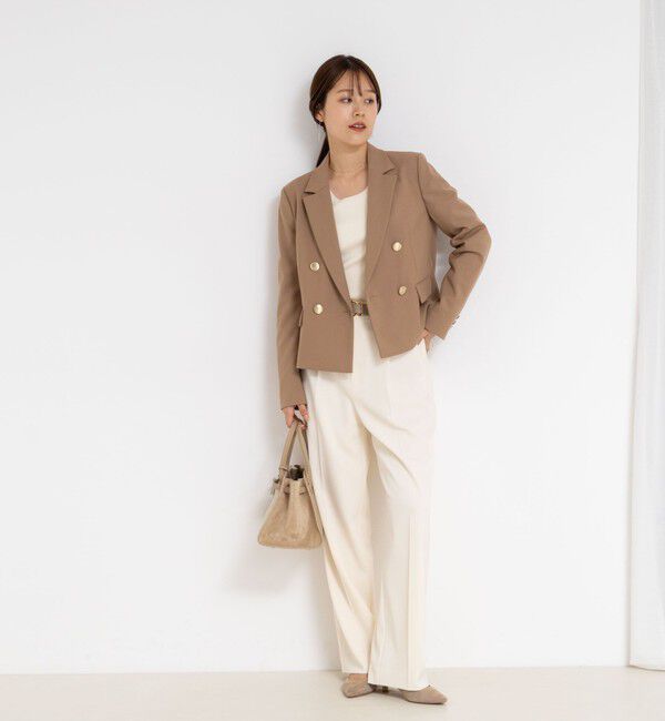 NOLLEY'S sophi「ウォッシャブル強撚ツイルワイドパンツ」|その他|