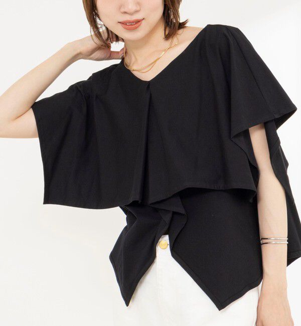 NOLLEY'S「【WEB限定】ハンカチーフカラープルオーバー」|Tシャツ・カットソー|